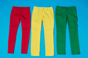 color pants